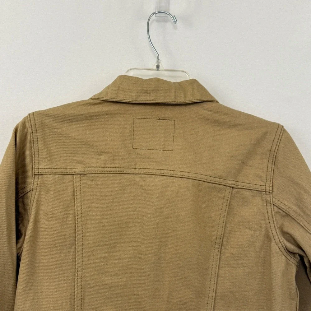 Youth  Levi‎ Strauss & Co Tan Trucker Jacket Size Large 12 13 Yrs
